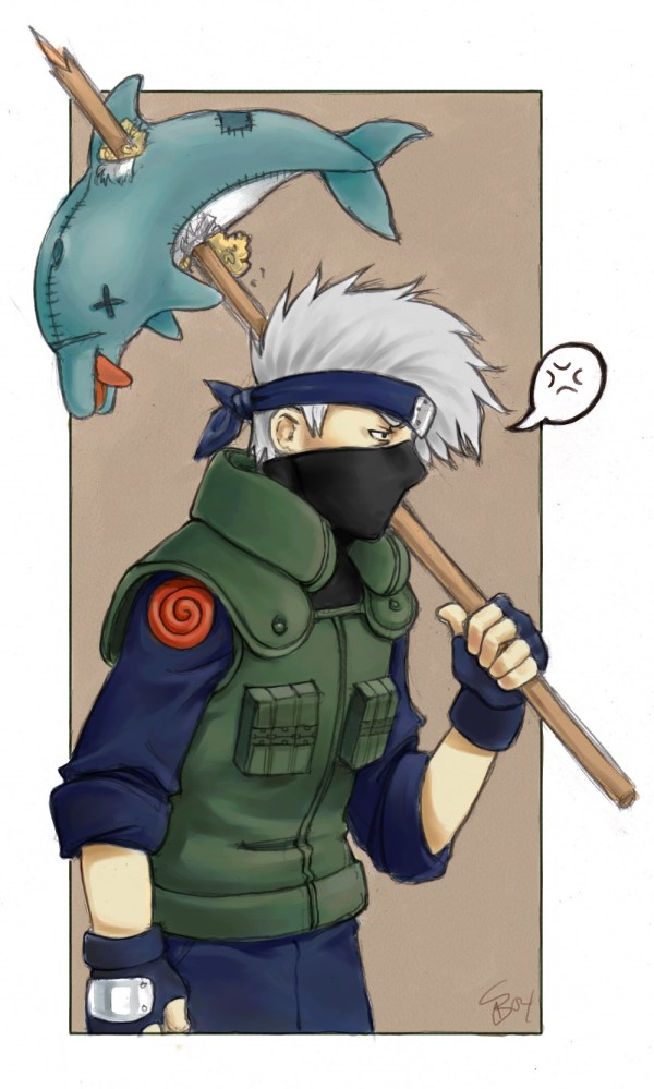 Kakashi hates dolphins