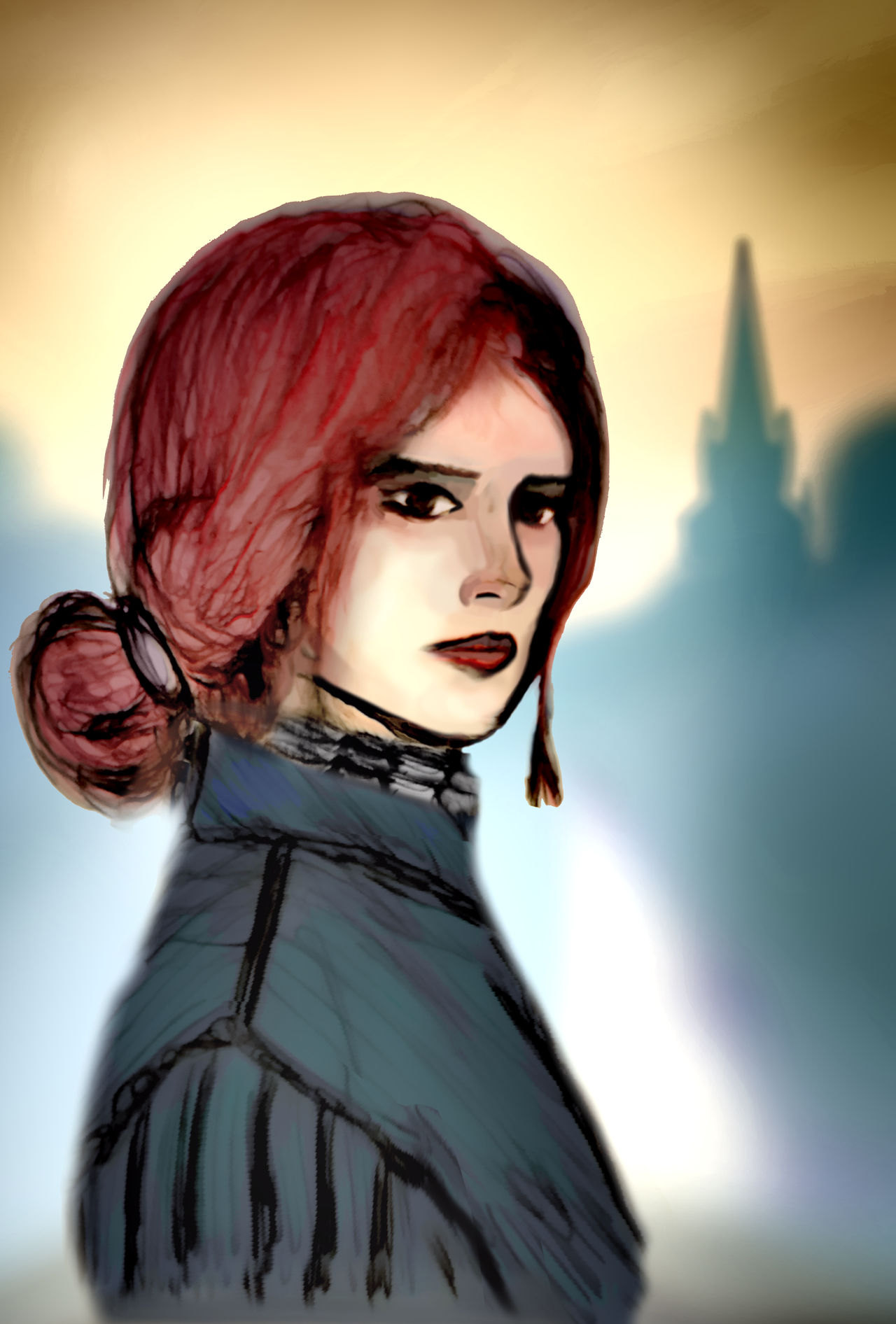 Trisc Deviantart Triss by Ba1nt on DeviantArt
