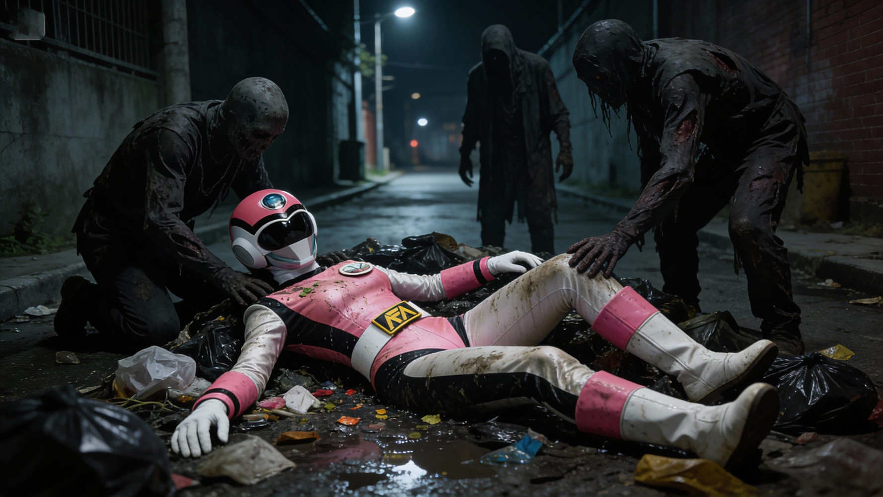 Sentai Peril SENTAI PINK DEFEATED by mrbird8000 on DeviantArt