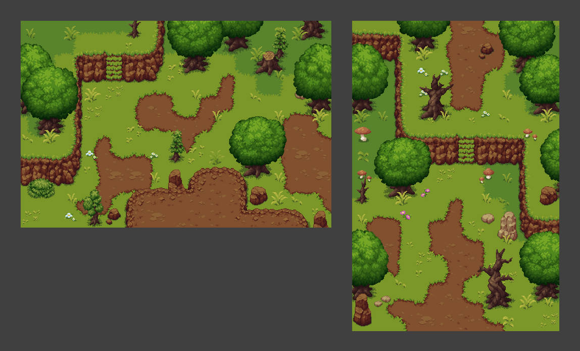 Forest Tilemaps 2022 by Enr1C0o on DeviantArt