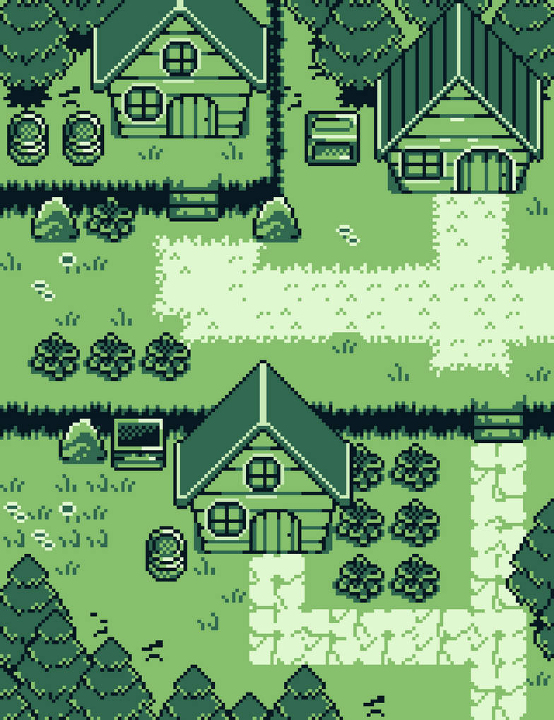 Gameboy Map Mockup by Enr1C0o on DeviantArt
