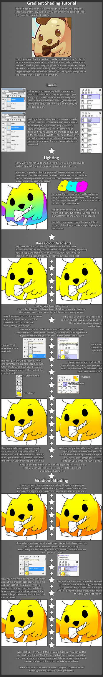 Gradient Shading Tutorial