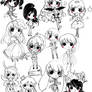 chibi sketchs