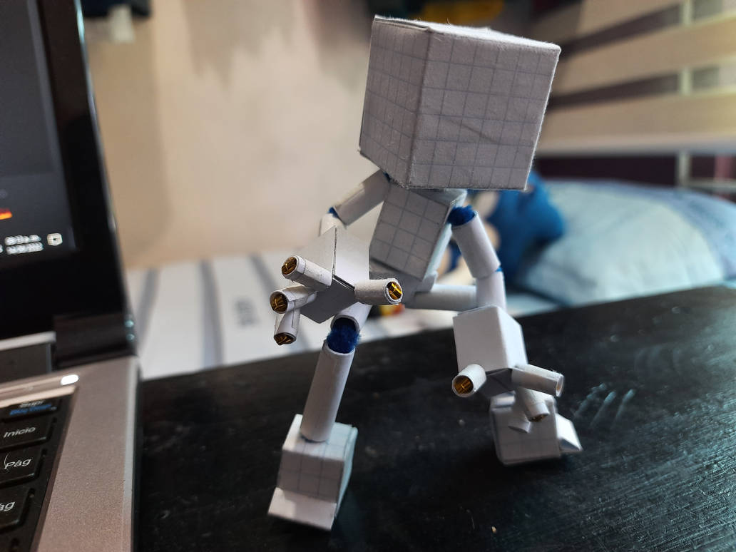 Papercraft Movebeble Papercraft super poseable v.1 by sonex2099 on DeviantArt