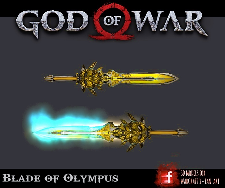 Blade of olympus 3D model