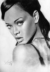 Rihanna 2014 drawing