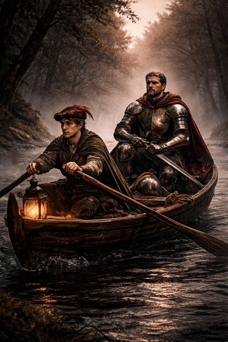 Knight Riding Alligator A knight in the boat, Guided by his Squire. by Josephnorth369 on DeviantArt
