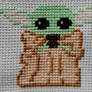 Baby Yoda Cross Stitch