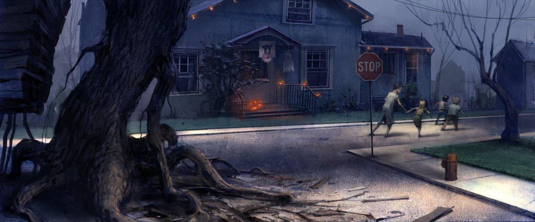 Monster House: Concept Art .10 by Juju222Jamie on DeviantArt