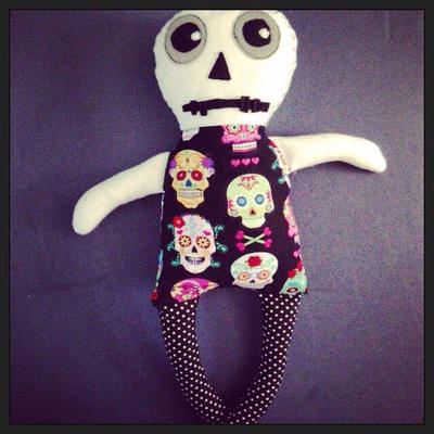 Day of the dead- rag doll by annieblue77 on DeviantArt