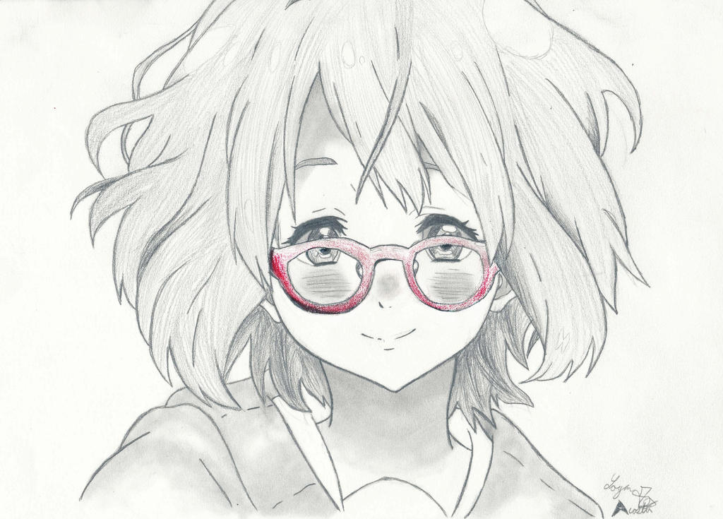 Kyoukai no Kanata ~ Mirai Kuriyama by DarkMaza on DeviantArt