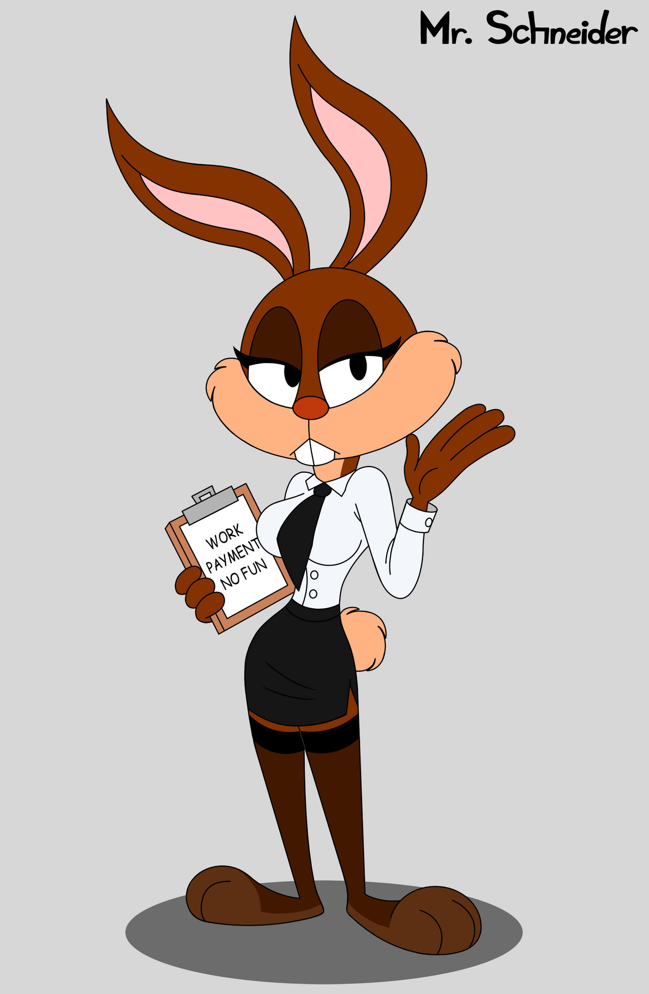 Business Bunny by MrChrisSchneider on DeviantArt