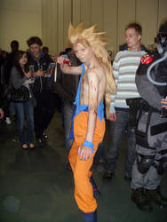 Cosplay- Goku Super Saiyan 3