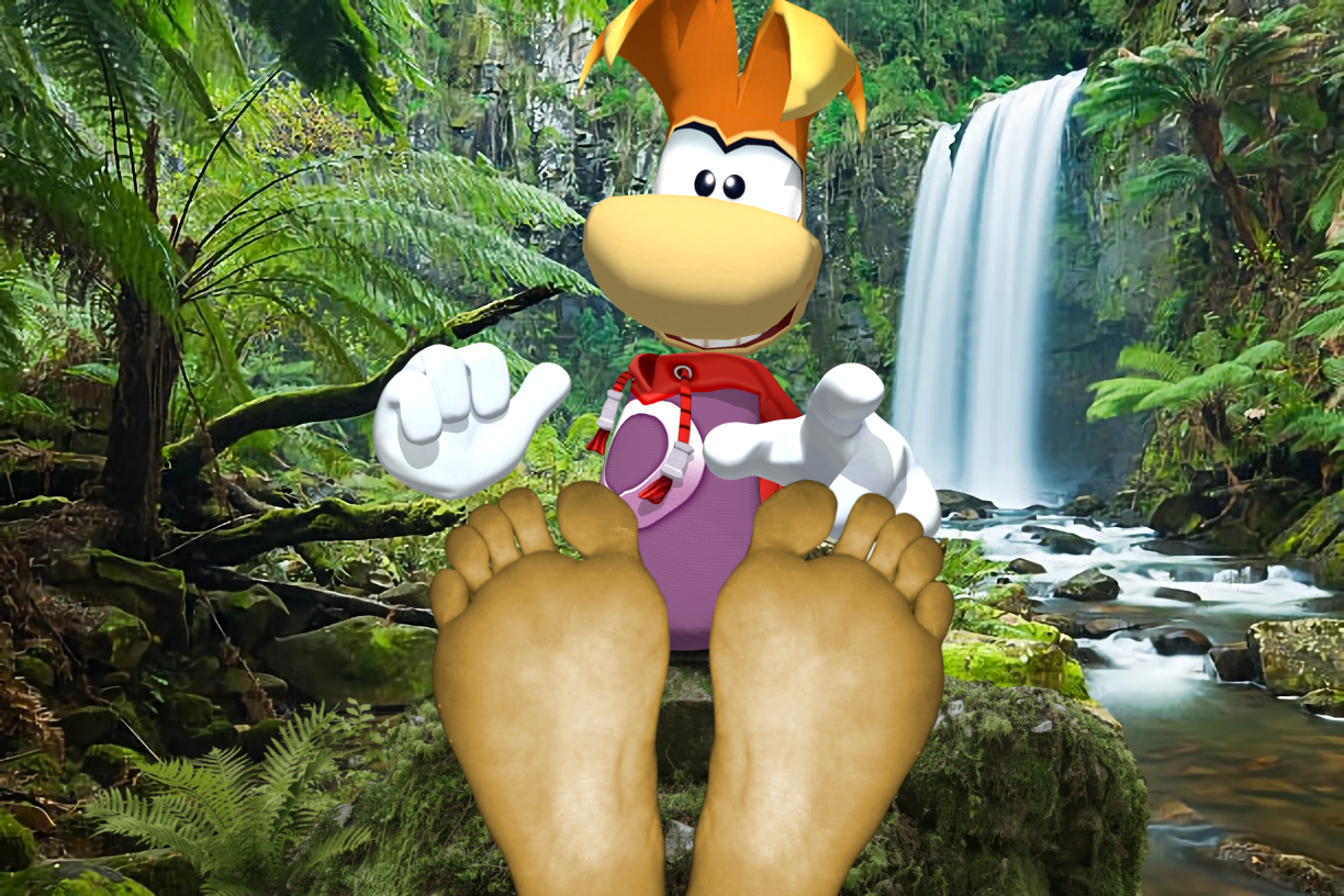 Rayman Sweating Rayman takes a break by VeryInterestingMan on DeviantArt