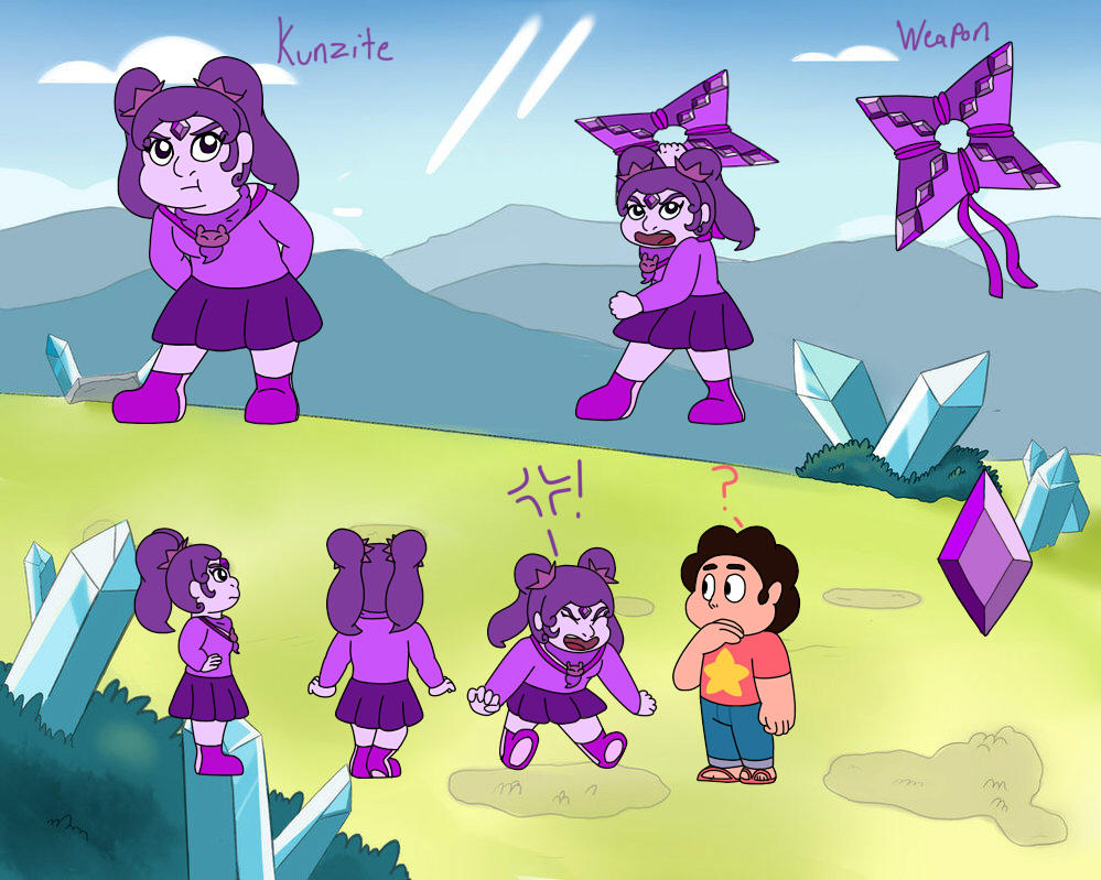Steven Universe Gem OC: Kunzite by ChildofAura on DeviantArt