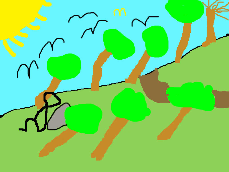 Spring Drawing Stickman Stickman in Spring by SpartanMarkV on DeviantArt