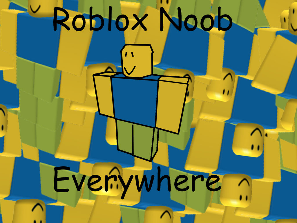 Roblox, a noob showing roblox, noob, oof, HD phone wallpaper