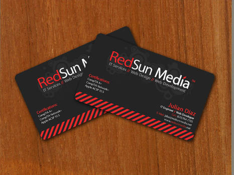 RedSun Media Business Cards