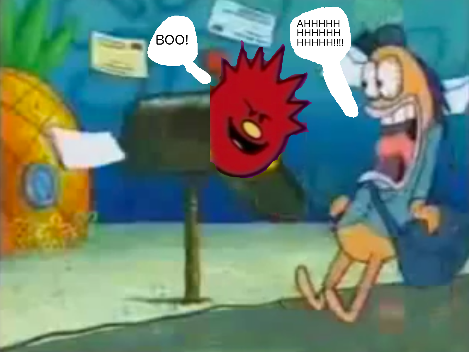 Scared Postman Miss Scary scared Mailman by dmonahan9 on DeviantArt