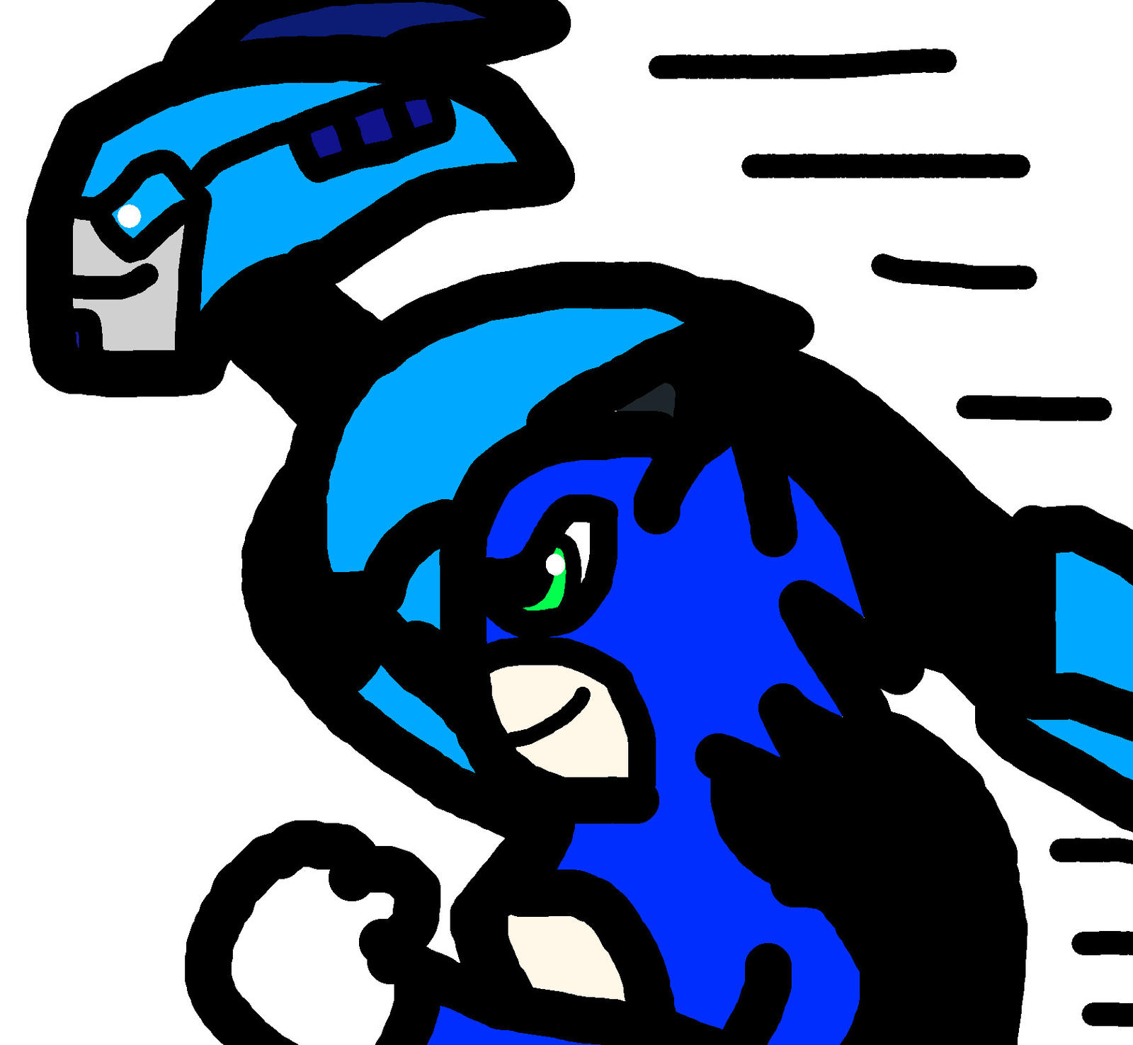 The blue racer by dmonahan9 on DeviantArt