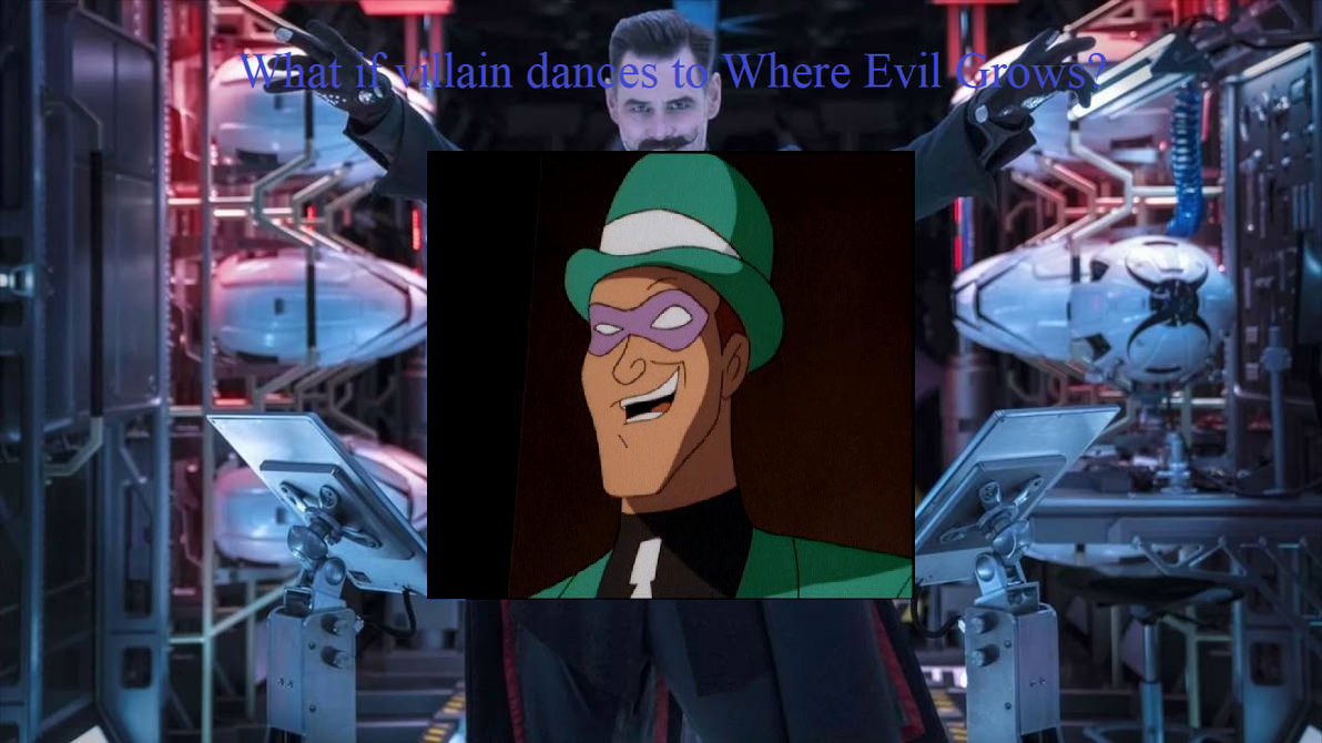 The Riddler dances to where evil grows by dmonahan9 on DeviantArt