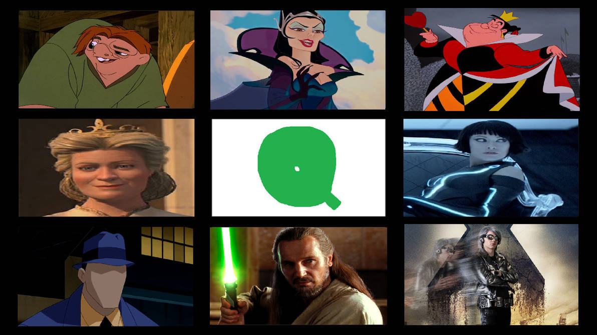 My favorite letter Q characters by dmonahan9 on DeviantArt