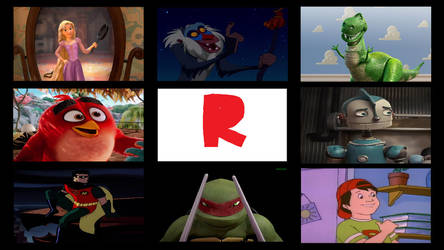 My favorite letter R characters