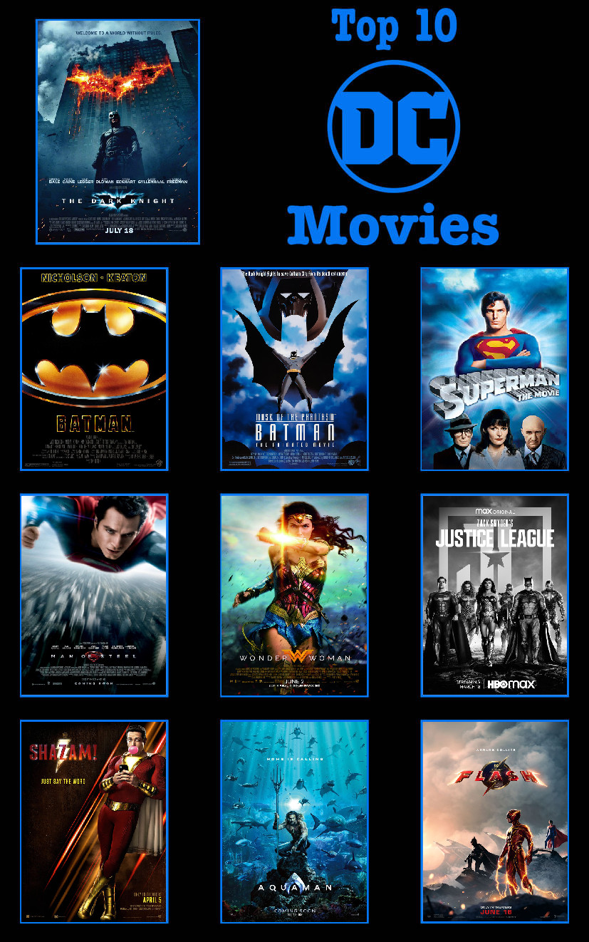 My top 10 DC movies by dmonahan9 on DeviantArt My top 10 DC movies by dmonahan9 on DeviantArt