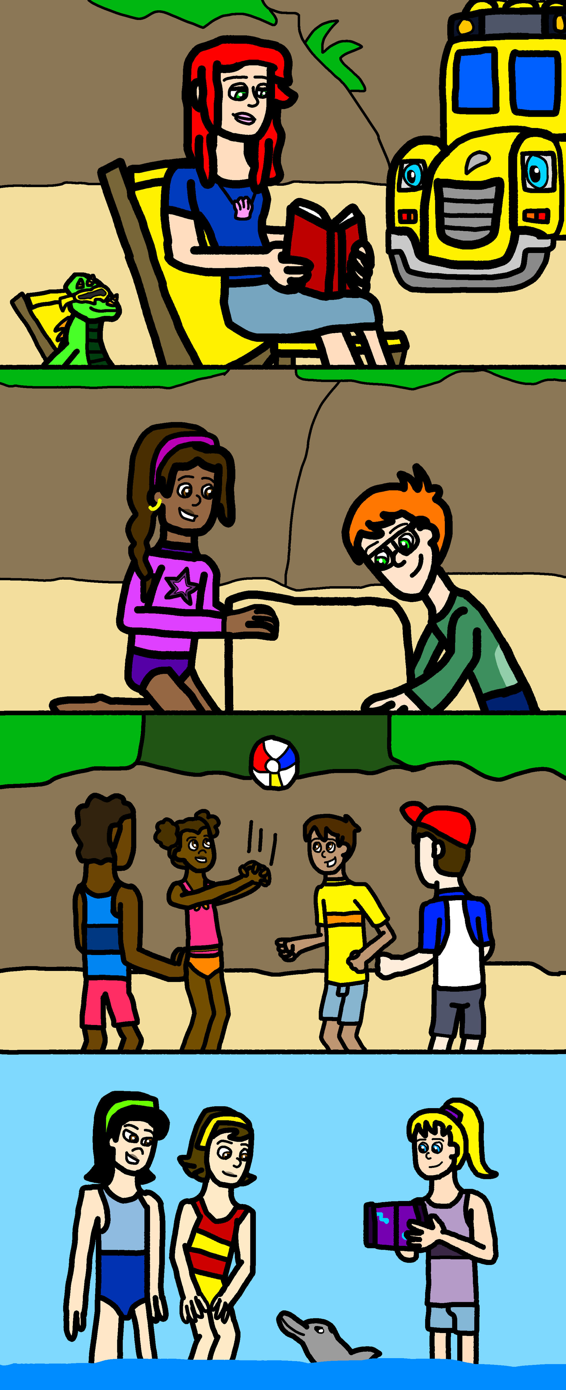 Bus Ride Deviantart Magic School Bus Rides Again to the beach by dmonahan9 on DeviantArt