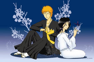 Bleach Rukia and Ichigo