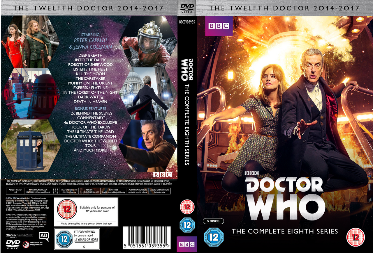 Doctor Who: The Complete Series 8 2014 DVD Cover by Bats66 on DeviantArt