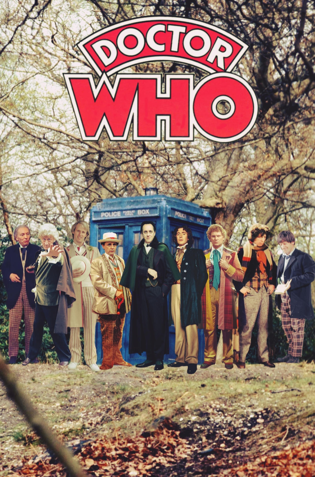 Classic Doctors Vintage Poster Doctor Who by Bats66 on DeviantArt