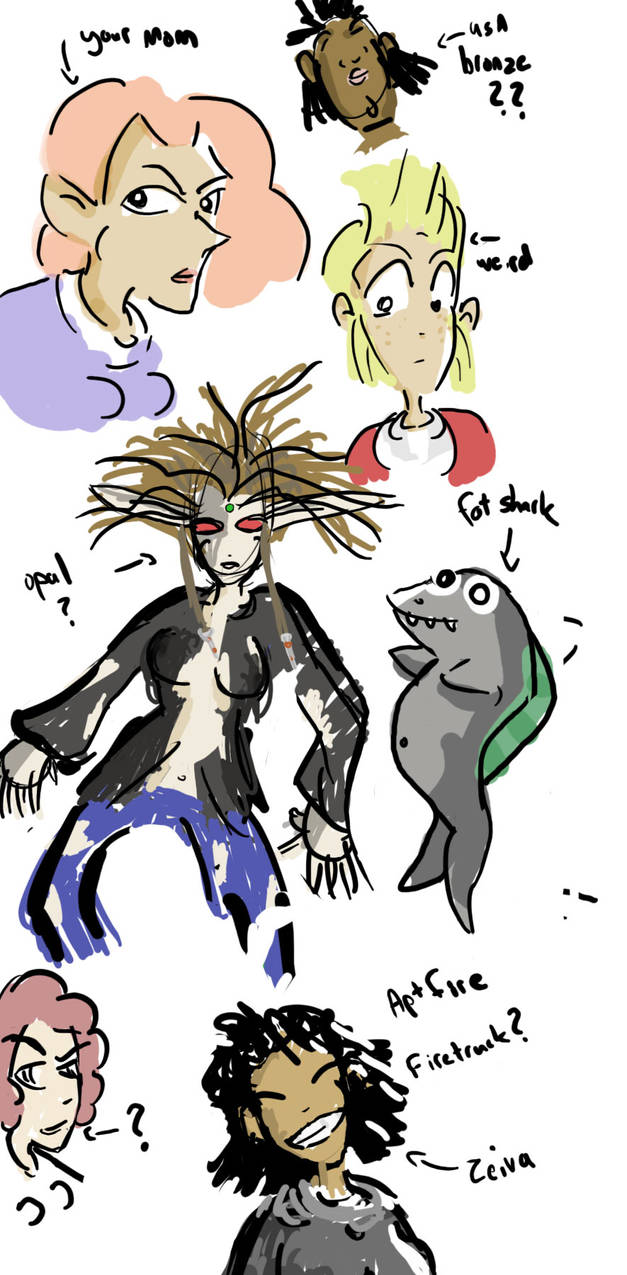 anime doodles 1 by stoczy on DeviantArt