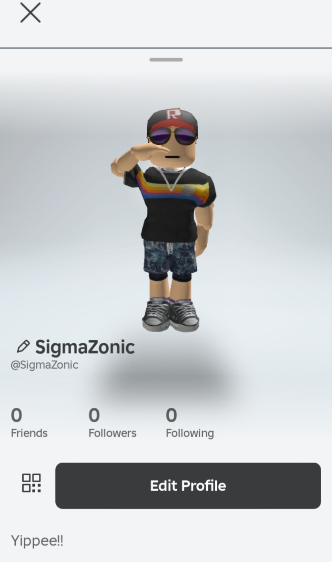 My Roblox Account
