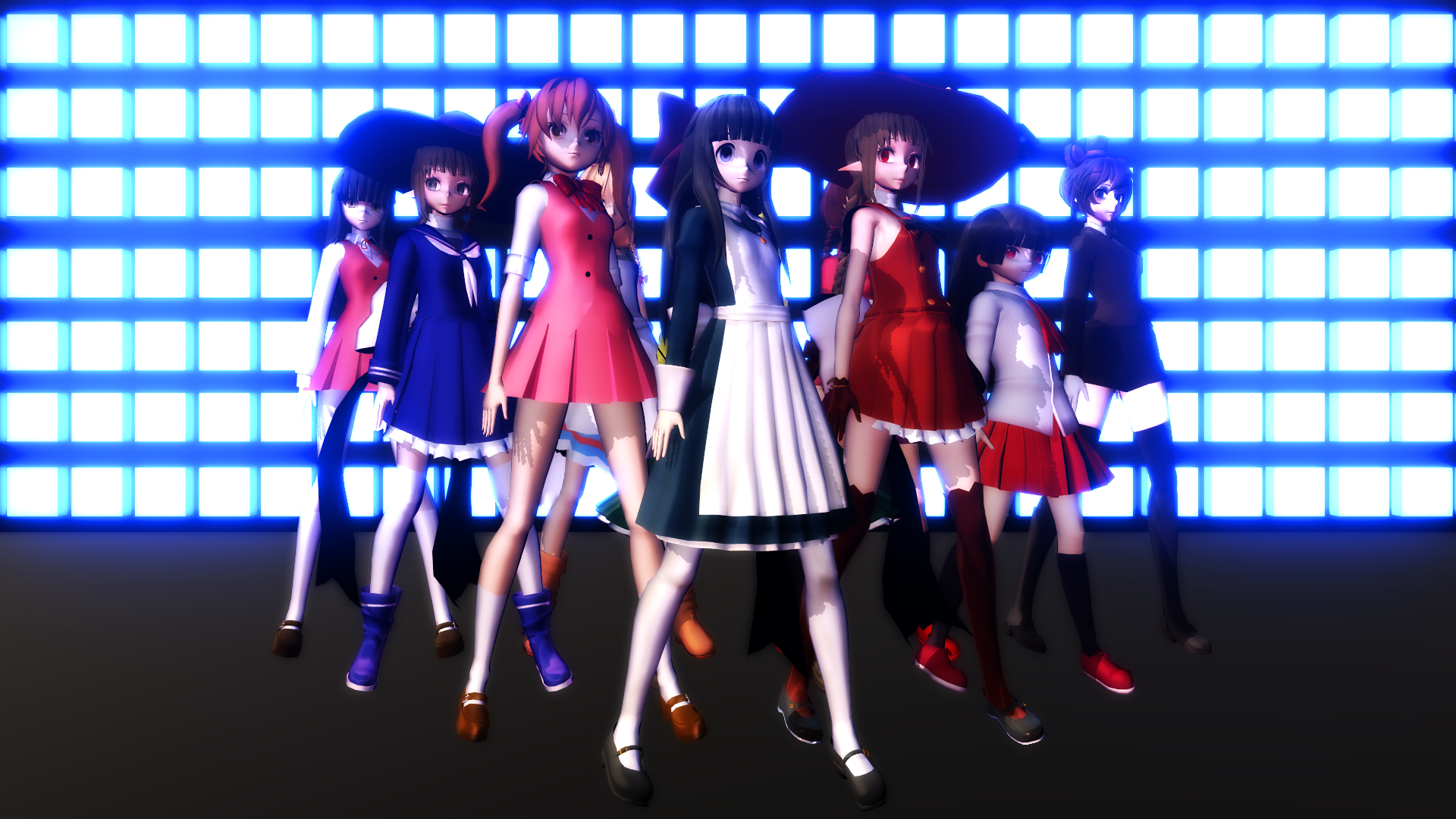 -MMD Horror Games 123(Video Link)-