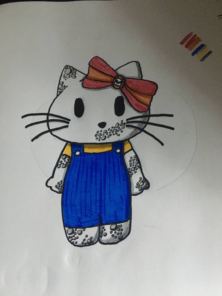 Hello kitty drawing I made : r/StarvingArtistArt