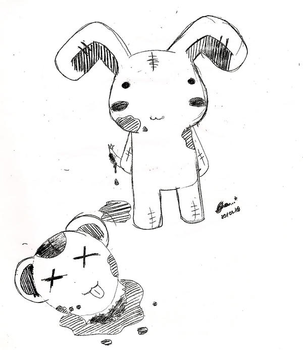 Killer_bunny_by_mita by mita93 on DeviantArt