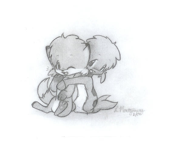 -hug- by KiTSUNEMAGiC1