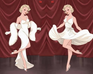 Pinup Princess Dress Up: Marilyn Monroe 1