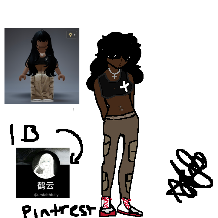 Feedback on my roblox avatar drawing - Creations Feedback