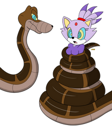 Blaze and Kaa