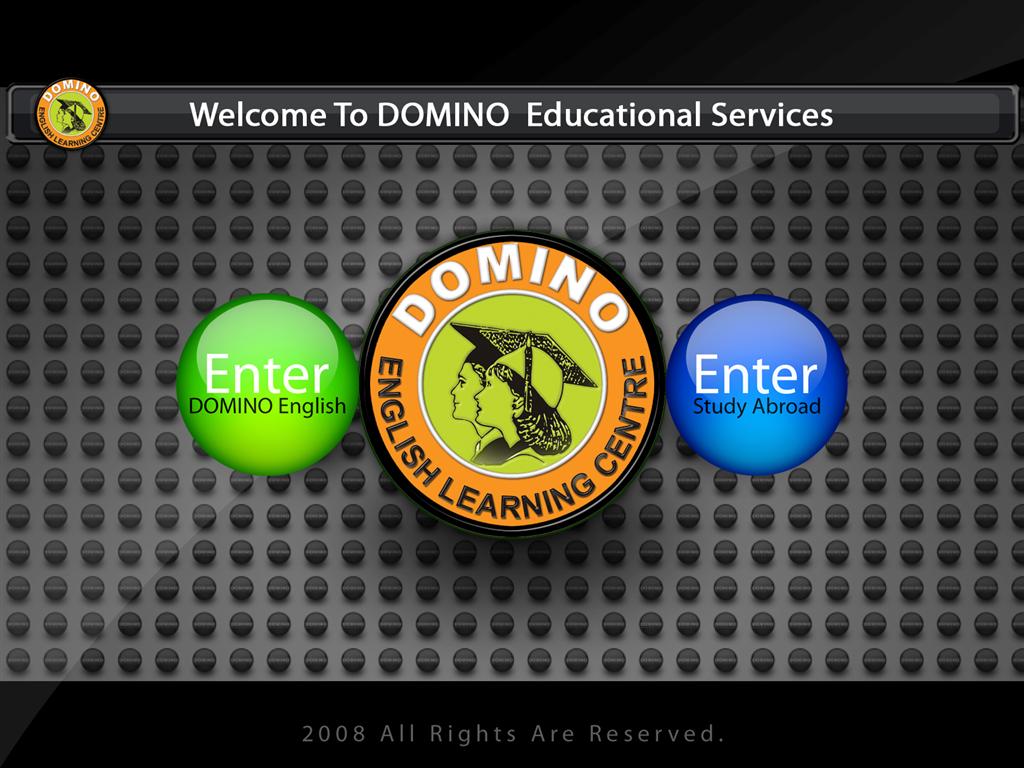 Domino English Page