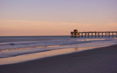 Daytona Beach at Dusk