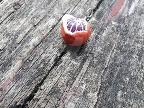 Blood orange necklace