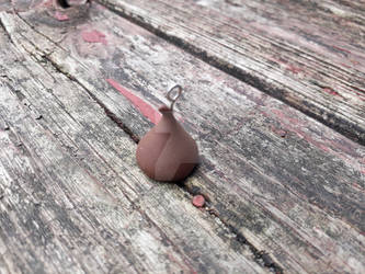 Chocolate kiss necklace