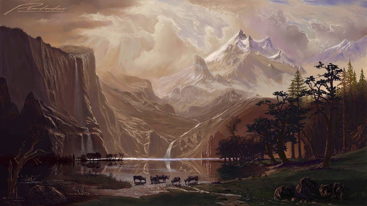 Tribute to Albert Bierstadt 3