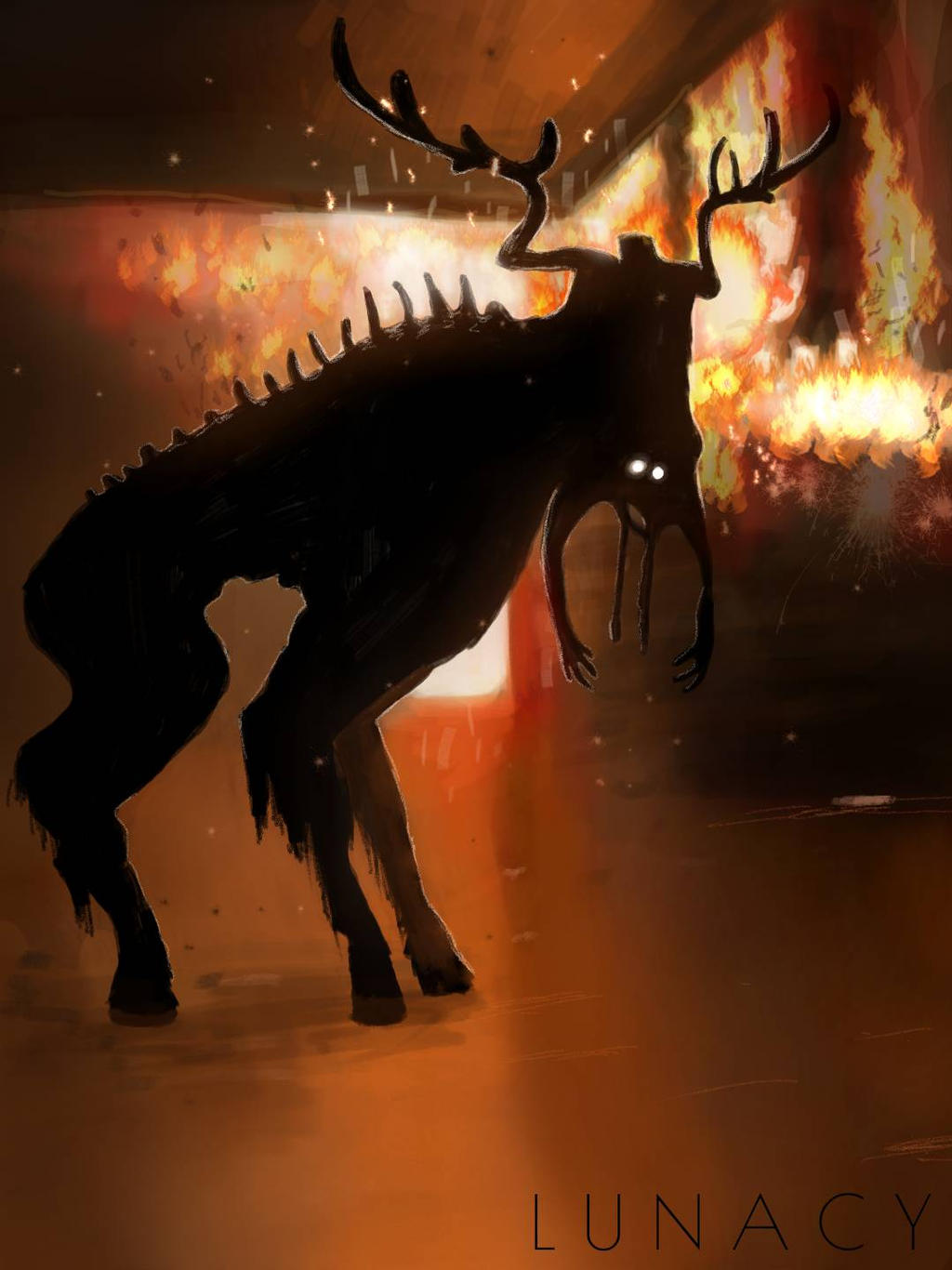 creature from the ritual by LunacyArts on DeviantArt