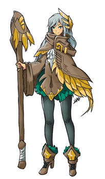 Wind tribe girl