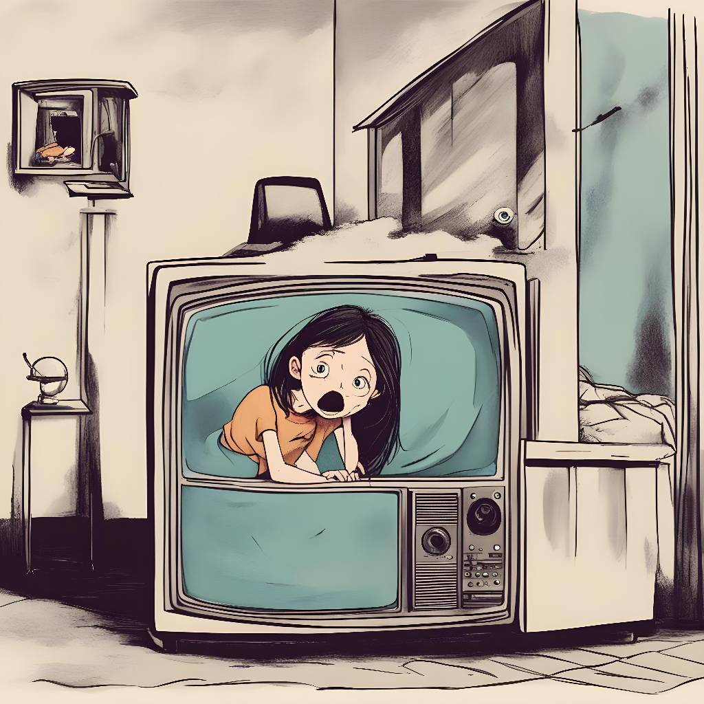 Trapped in the TV 2 by whitebladeENG on DeviantArt