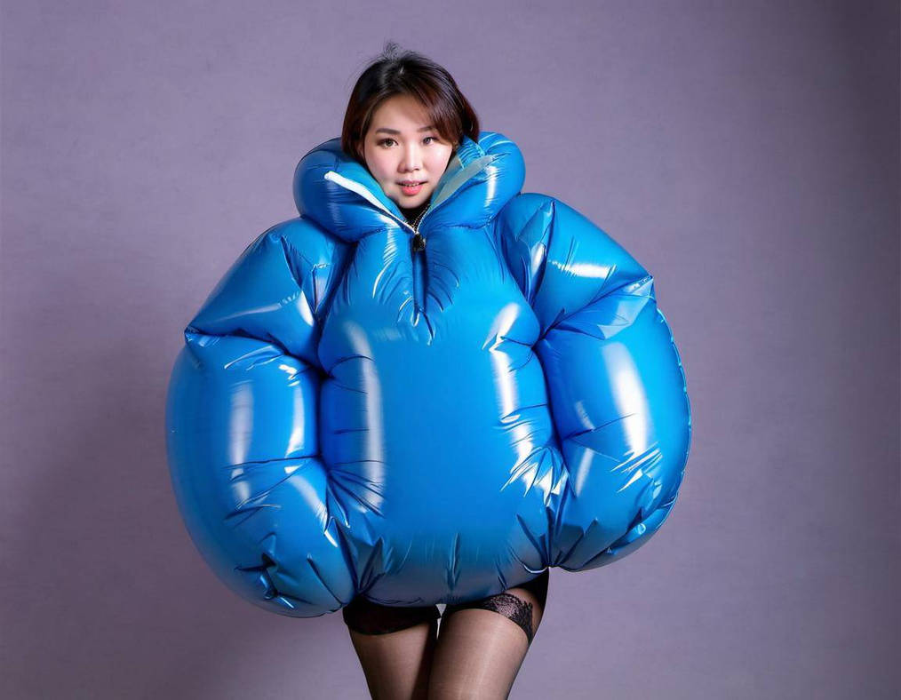 Fully inflated puffer jacket by whitebladeENG on DeviantArt